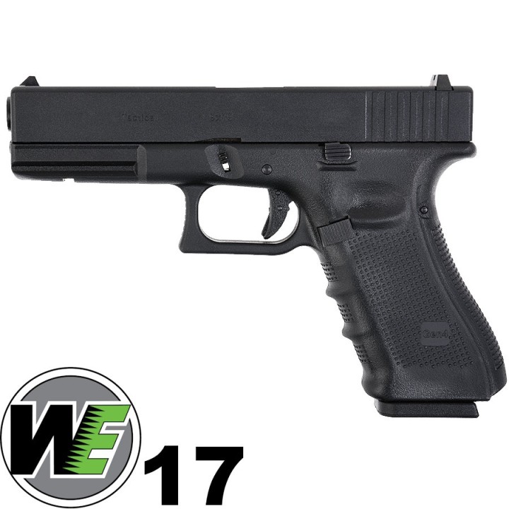 WE R17 Gen4 GBB: Airsoft Pistol with Moving Slide