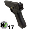 réplique G17 airsoft gaz GBB culasse mobile métal