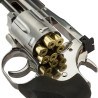 Dan Wesson 715 Full Metal Chrome CO2 Airsoft Revolver 6 Inches