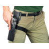 plaque de cuisse réglable Amomax black pour support de holster airsoft
