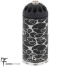 Airsoft CO2 Grenade Saigo Gyorai 40mm Aluminum - 120 Rounds