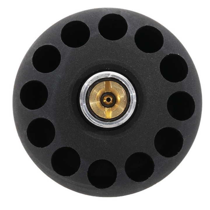 Saigo Gyorai CO2 Grenade - 120 BBs - Aluminum Shell