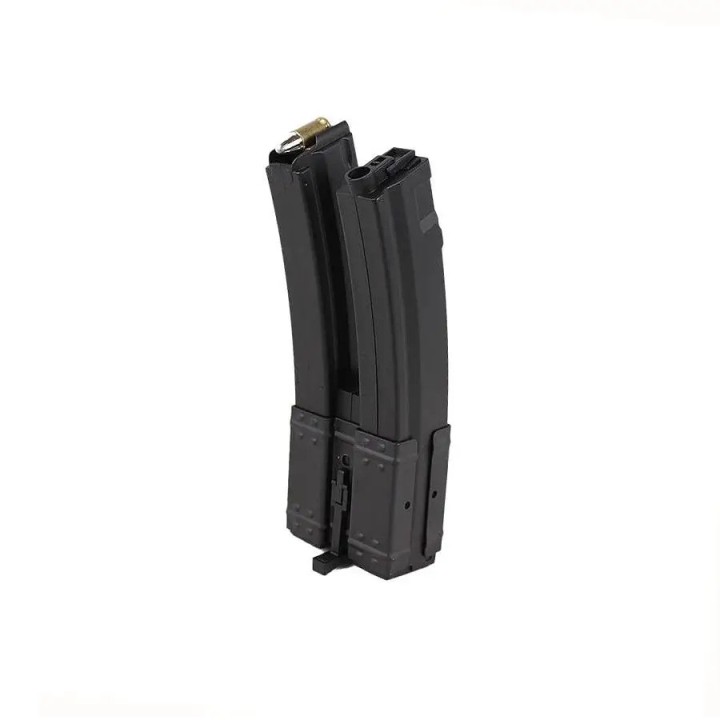 Chargeur Double Hi-Cap 550 BBs pour MP5 AEG - Noir - Cyma