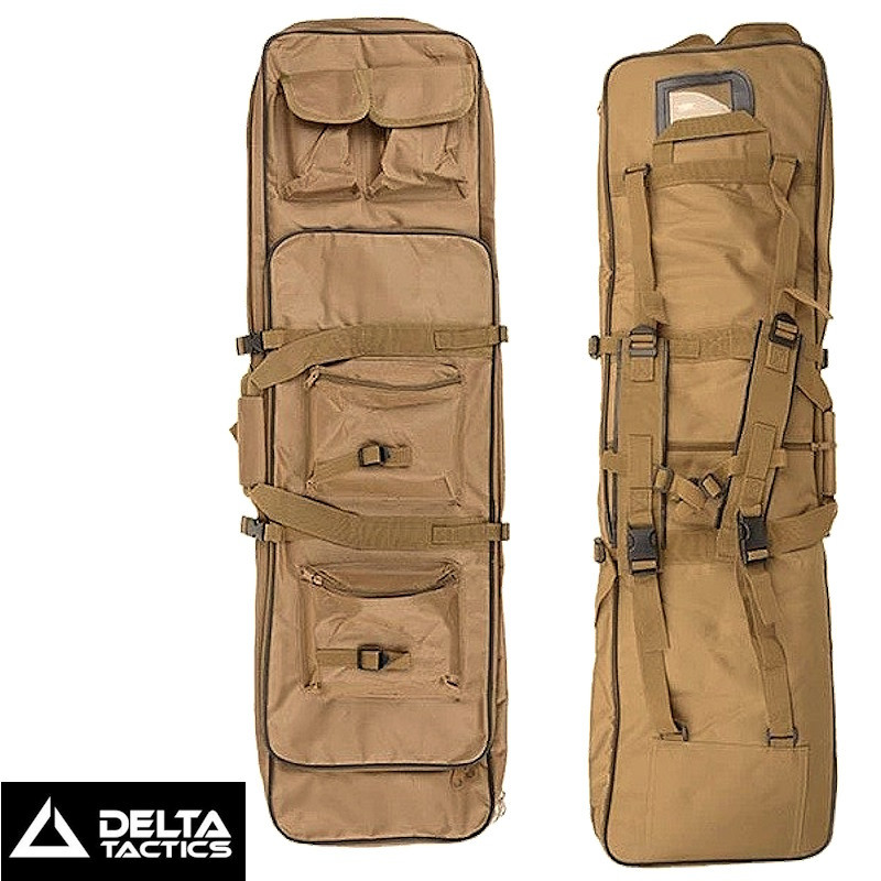 Rifle Transport Case 85cm Delta Tactics Tan Multi Pockets