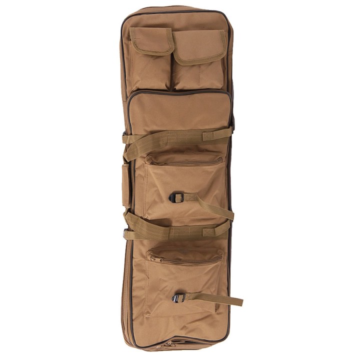 Delta Tactics Tan Gun Case 85cm Multi Pockets  | Airsoft Replica Transport