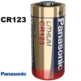 Panasonic CR123 Battery - Long Lasting Lithium 1400mAh