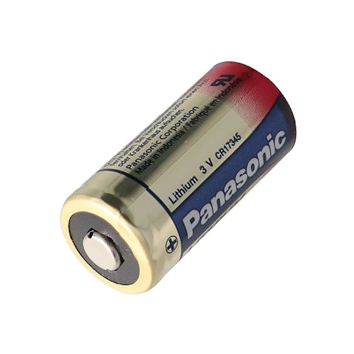 Panasonic CR123 Battery - Long Lasting Lithium 1400mAh