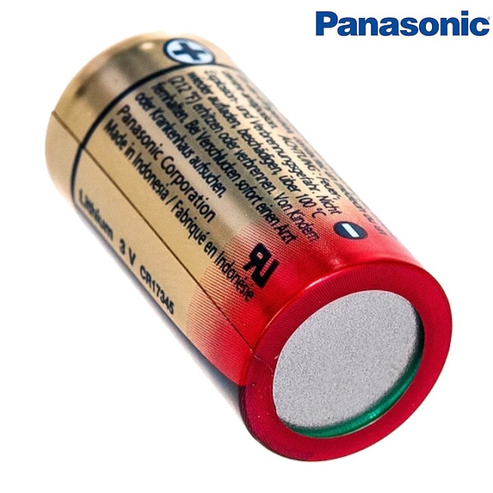 Panasonic CR123 Battery - Long Lasting Lithium 1400mAh