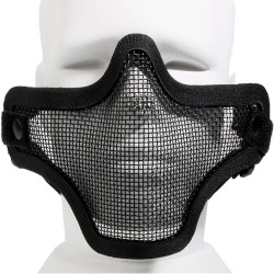 Metal mesh airsoft mask - Lightweight half-mask...