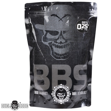 billes airsoft 0,25g 6mm duel code absolute