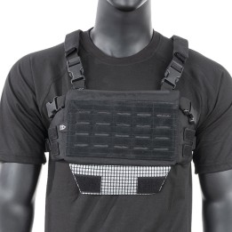 Chest rig airsoft Delta Tactics noir pour speedsoft CQB