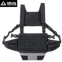 Chest Rig Airsoft Speedsoft Delta Tactics - Lightweight Tactical vest CQB Black