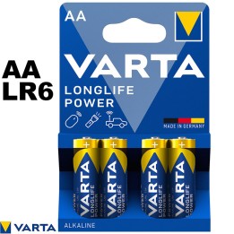 VARTA Longlife Power: High Capacity AA Batteries