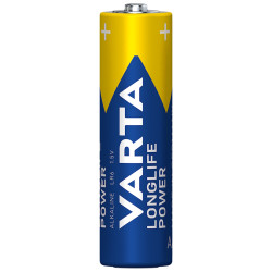 Pile alcaline AA LR6 VARTA Longlife Power pour manette et jouet