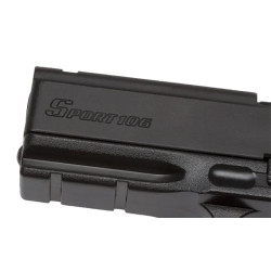 ASG Sport 106 - CO2 Airsoft Pistol 6mm for Beginners, Fixed Hop-Up