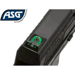 ASG Sport 106 - CO2 Airsoft Pistol 6mm for Beginners, Fixed Hop-Up