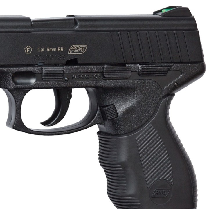 ASG Sport 106 CO2 Airsoft Pistol - 1.3 Joule, Fixed Hop-Up