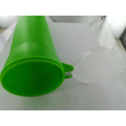Tube 140 billes Neon Green Black Eagle