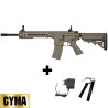 Réplique airsoft CYMA CM515 AEG M4 Keymod Tan avec gearbox V2 et canon 6,03 mm
