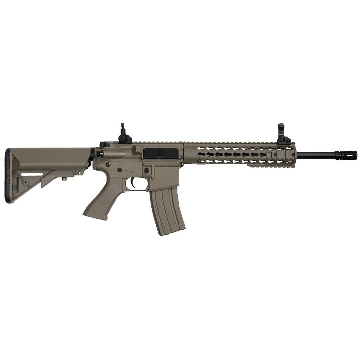 CYMA CM515 AEG M4 Keymod Tan - Airsoft Beginner Rifle 1 Joule [2025]
