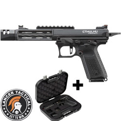 Réplique airsoft gaz GBB CTHULHU Lancer Tactical avec mallette