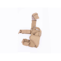 Holster de cuisse universel Snake - Droitier / Tan -...