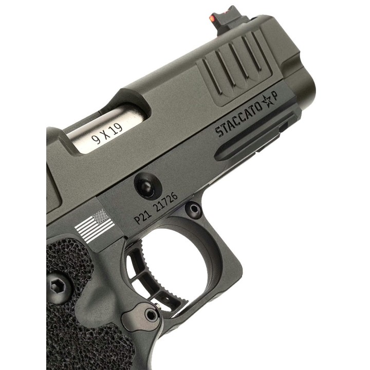 pistolet airsoft gaz staccato 2011 chargeur double stack 27 billes
