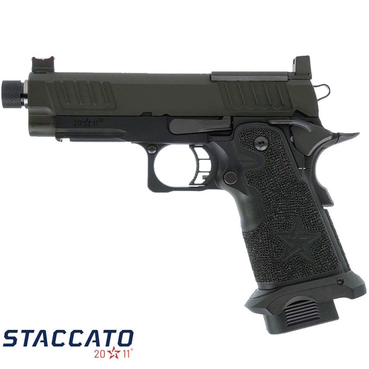 6mmProShop / T8 Staccato C2 Compact 2011 GBB ( Couleur : Noir / Green Gas )