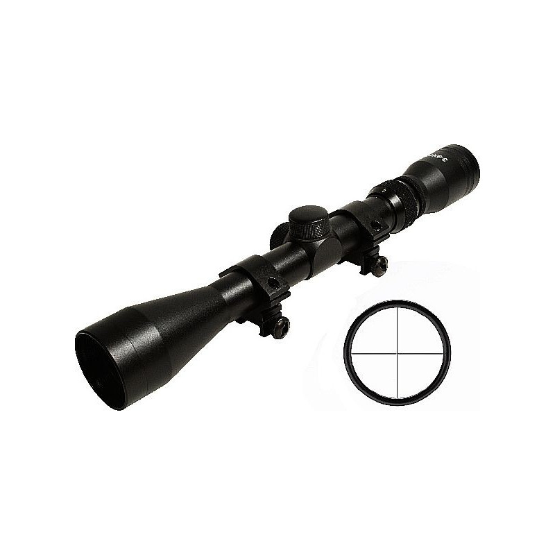Lunette de visée 3-9 X 40 SWISS ARMS (+ 1 paire colliers Picatinny)