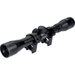 Lunette de tir 4X32 noir + Anneau de montage
