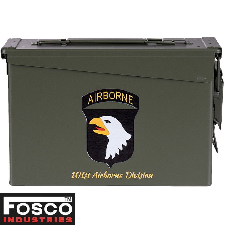 caisse munitions métal ammo box 50 cal fosco industries