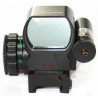 Red Dot 1X22X33 (red and green reflex sight with red laser sight)