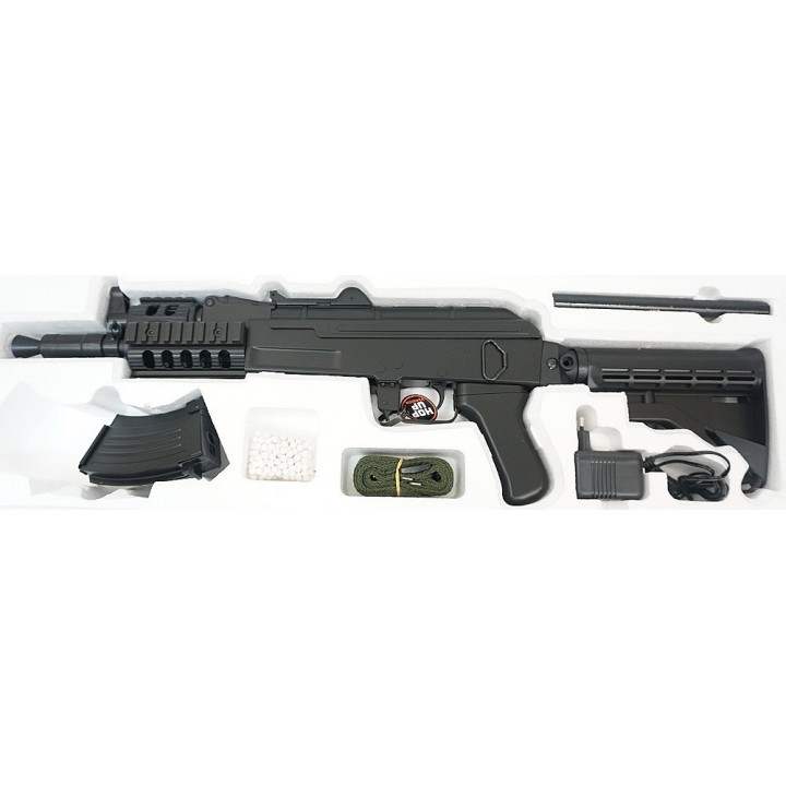 Fusil d’assaut airsoft AK CYMA A47B pack complet