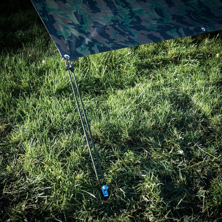 Woodland Camouflage Tarp | Tactical Concealment