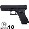 KJ Works KP-18 CO2 Airsoft Pistol Glock 18 Replica Full Auto