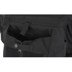 Black Delta Tactics Back Panel for Airsoft Vest