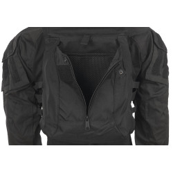 Black Delta Tactics Back Panel for Airsoft Vest
