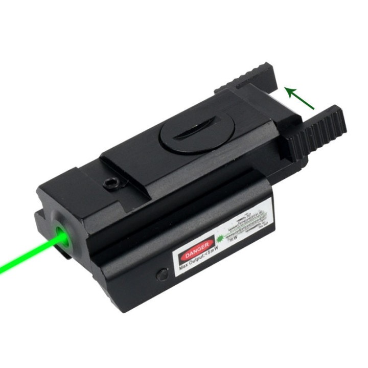 Green Laser Stealth v2.0 Black Eagle avec commande déportée (Vert)