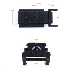 Red Laser Stealh v2.0 Black Eagle avec commande déportée