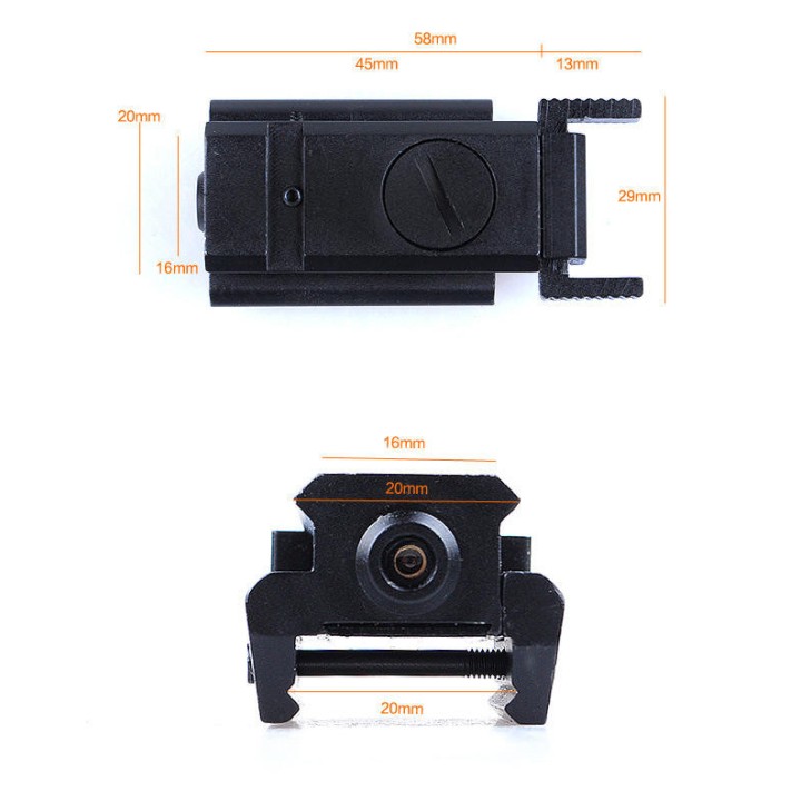 Red Laser Stealh v2.0 Black Eagle