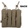 Tactical M4 FAMAS Magazine Pouch MOLLE Tan Color
