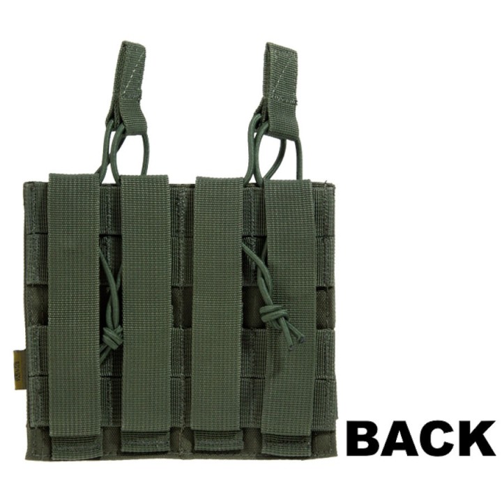 Porte chargeur double avec systeme MOLLE