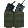Double Airsoft Magazine Pouch Delta Tactics OD