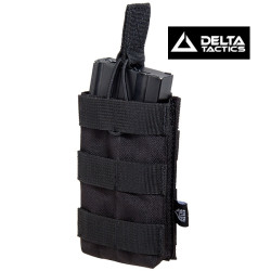 Tactical pouch Delta Tactics for additional airsoft magazine - Black