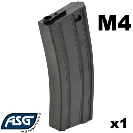 Universal M4 AEG Magazine - Black Polymer ASG 140 BBs