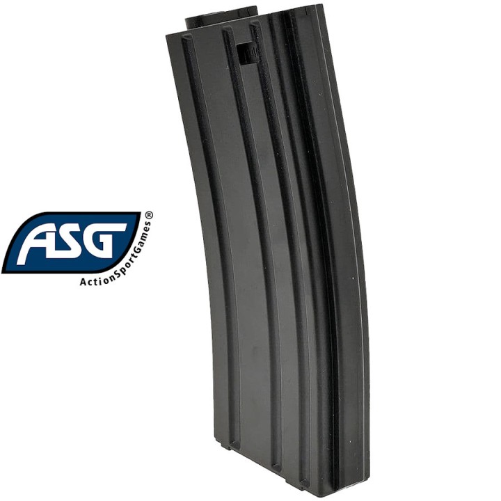 Universal M4 AEG Magazine - Black Polymer ASG 140 BBs