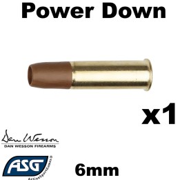 ASG Dan Wesson Power Down 6 mm airsoft cartridge