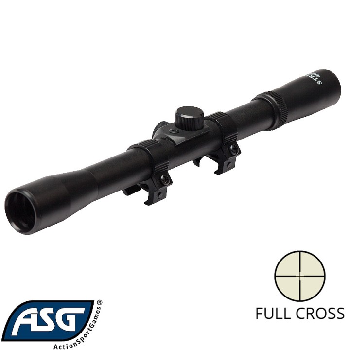 Lunette de visée airsoft Strike Systems 4x20 vue de profil