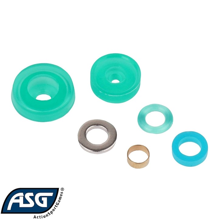 Lot de pièces détachées série TAC ASG comprenant joint de perçage et rondelles étanchéité airgun TAC4.5