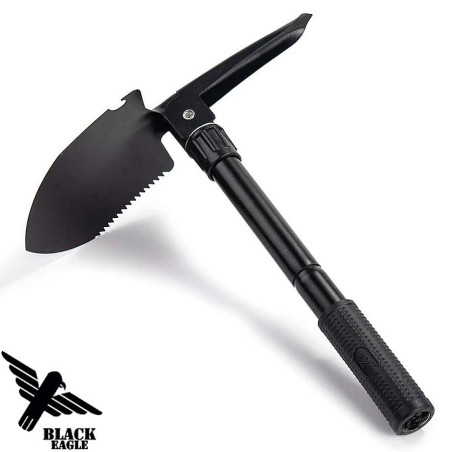 pelle-pliante-tactique-noire-amenagement-terrain-paintball